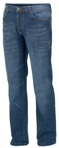 Pracovní zateplené džínsy pánské JECO 8027 modré